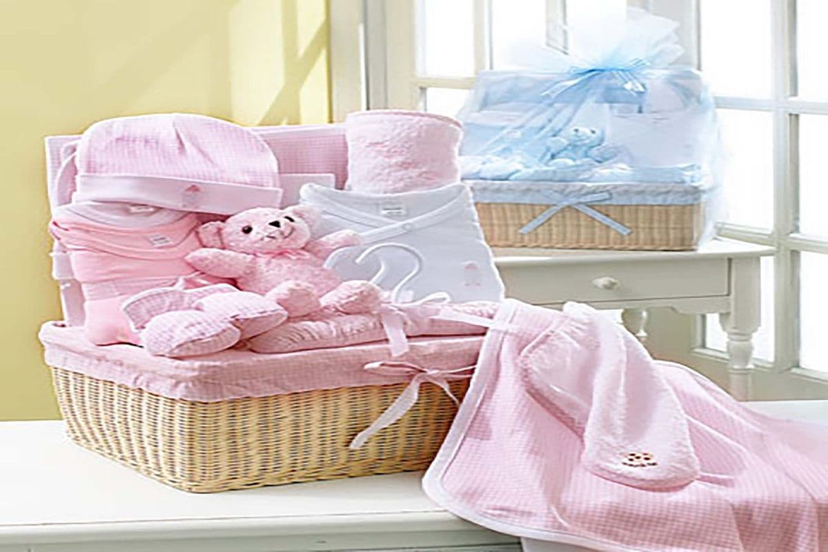 Baby Girl Gift Basket