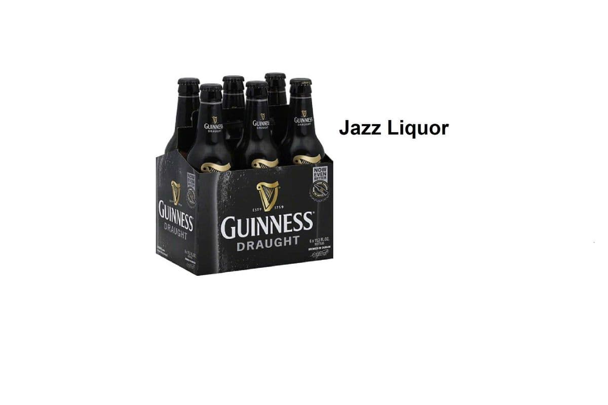GUINNESS DRAUGHT 6 BOTTLES (1 x 6x330 ML )