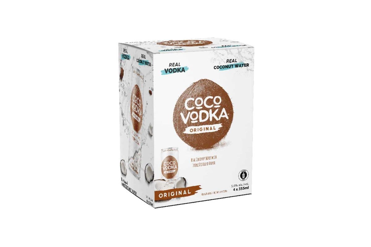 Coco Vodka (4 x 355mL)