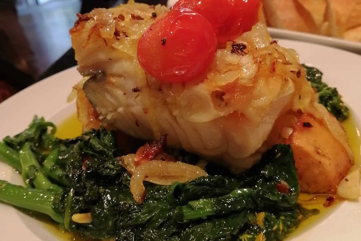Morue Salée Grillée / Grilled Salted Cod