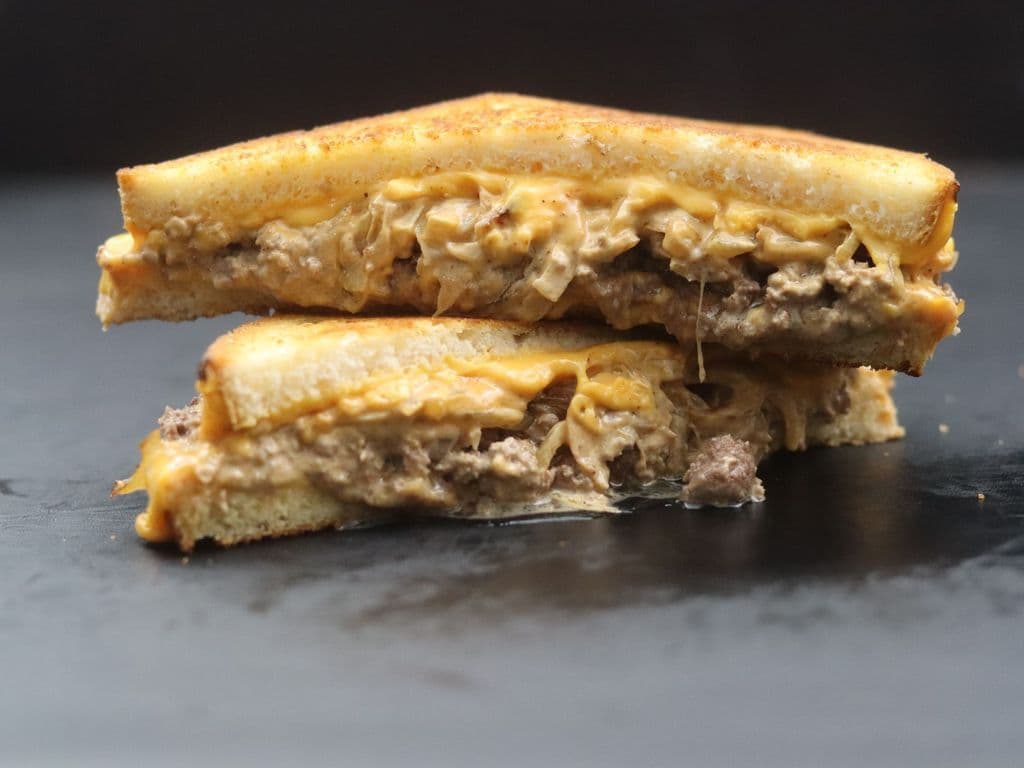 Grilled Cheese Sloppy Joe / Sloppy Joe Grilled Cheese