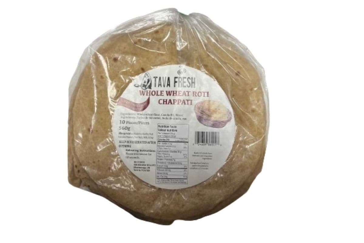 Tawa Fresh Whole Wheat Roti
