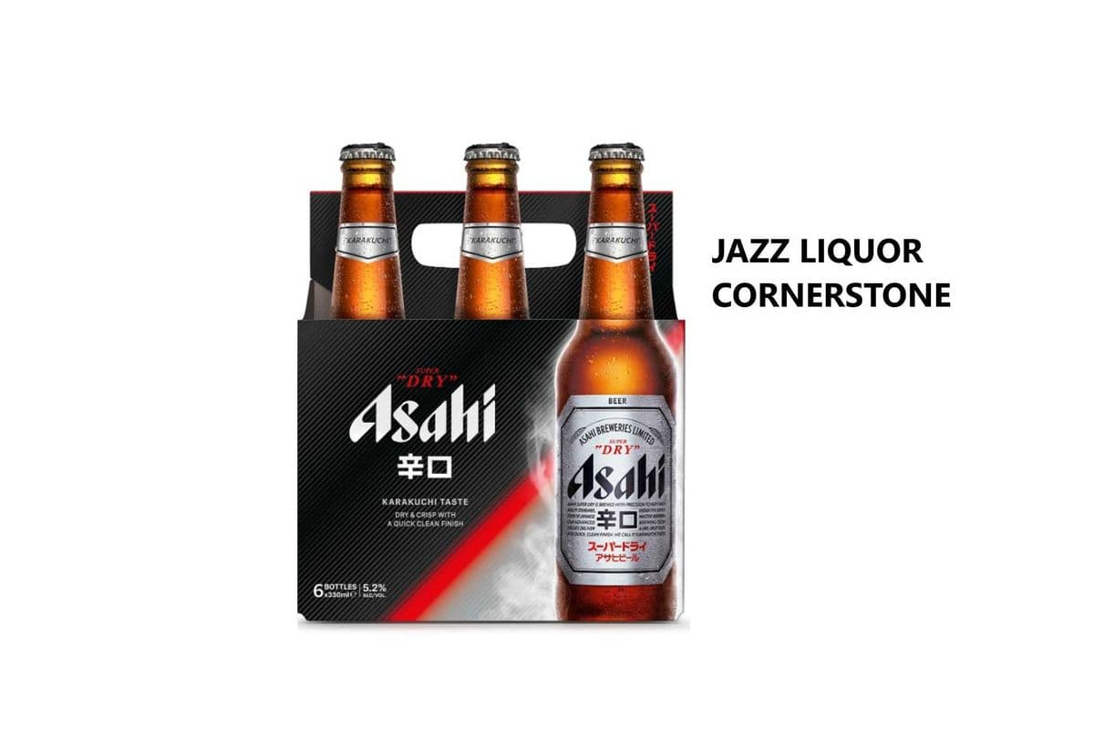 ASAHI SUPER DRY 6PKB (1 x 6 x330 ML )