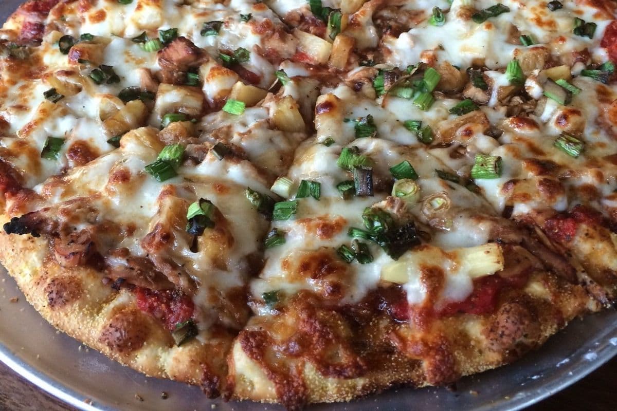 14" Large Teriyaki Chicken Pizza