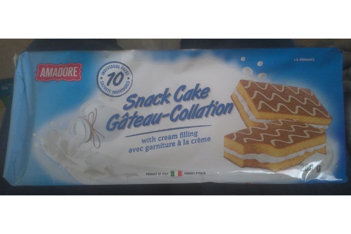Snack Cake with Cream Filling (280g)