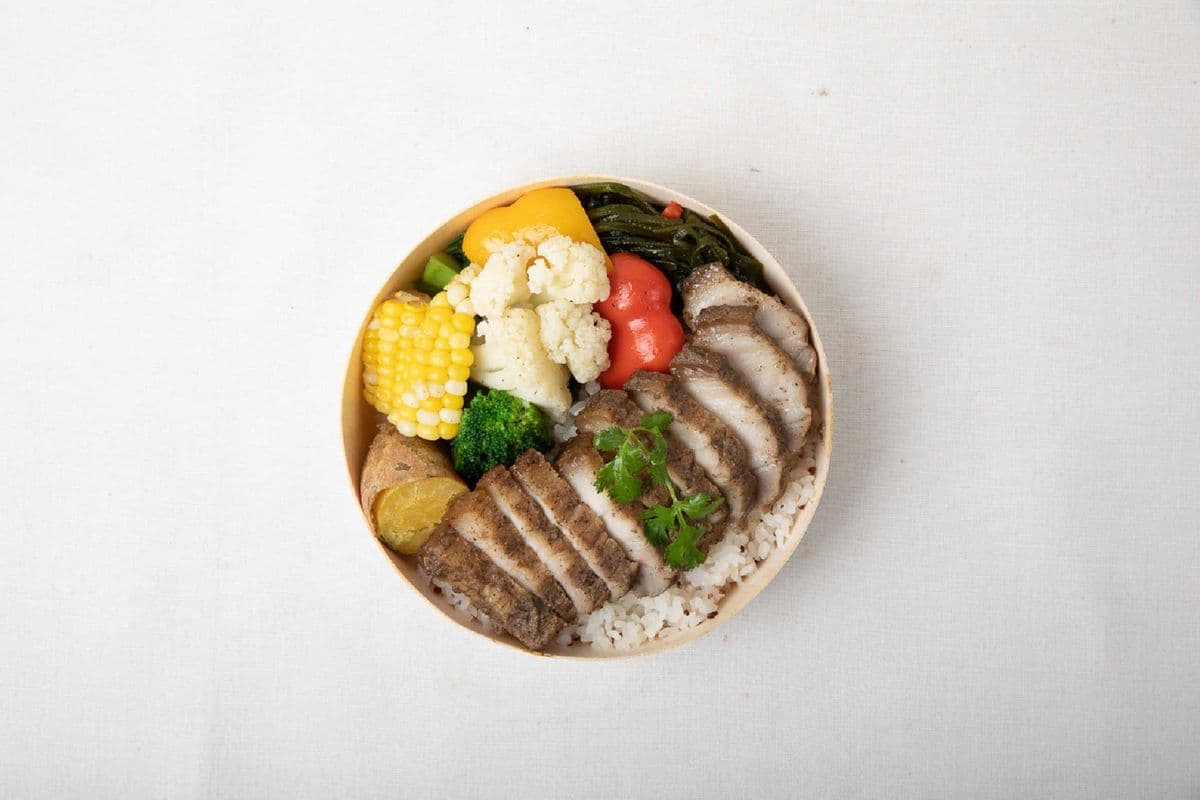 Hakka Style Salted Pork Belly Bento