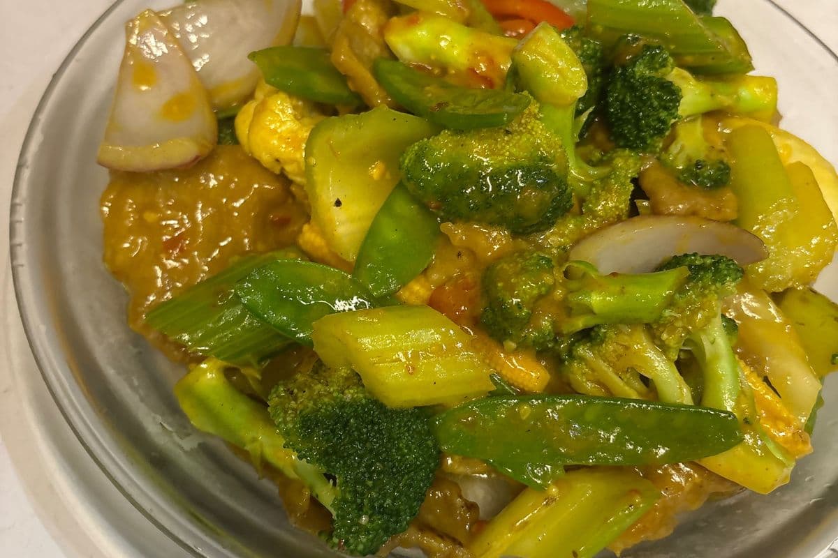 Curry Beef vegetable