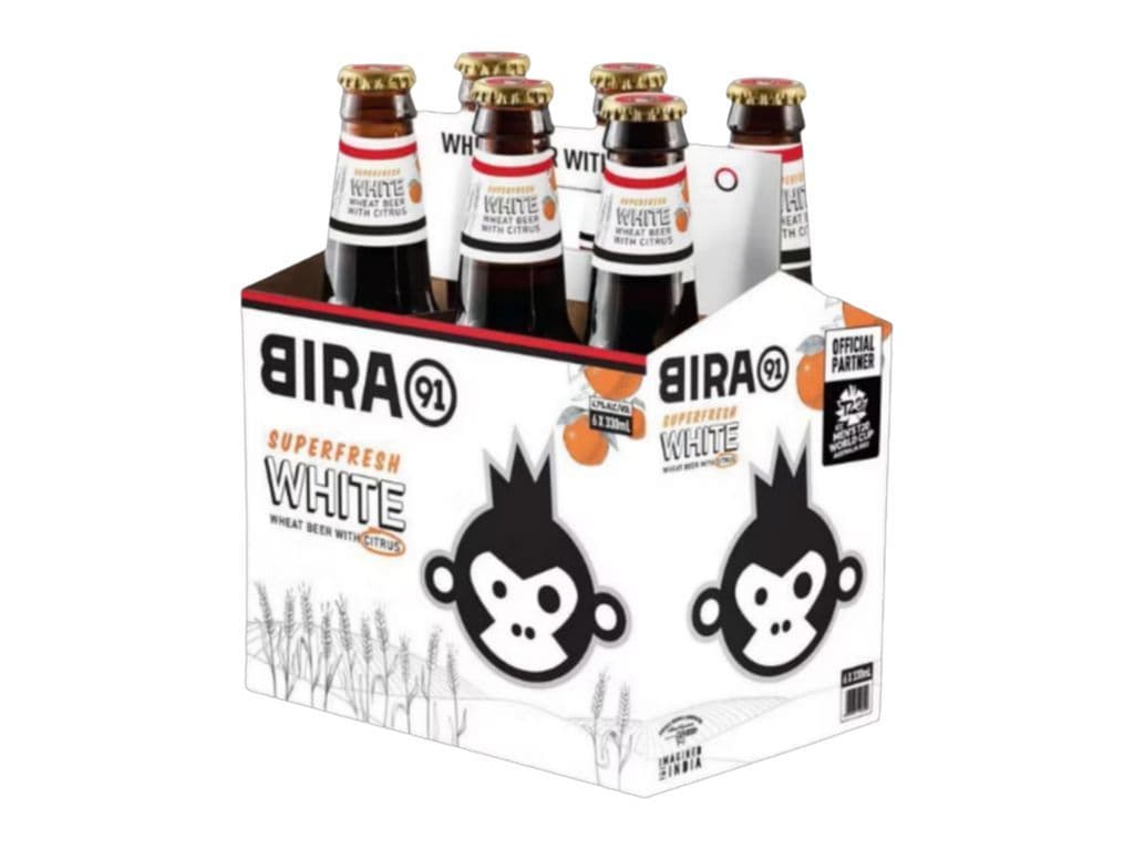 Bira Superfresh White Beer 6Pk Bottle