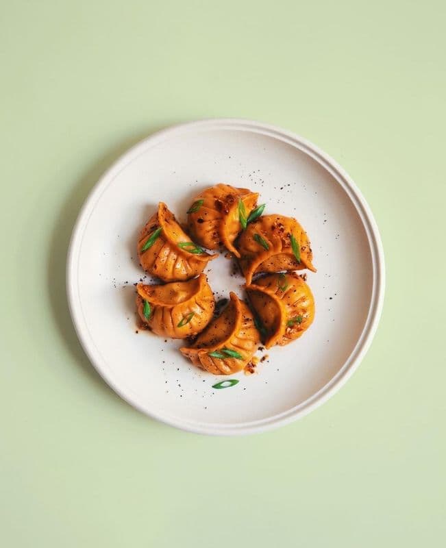 Fried veg Momos(5 pcs)