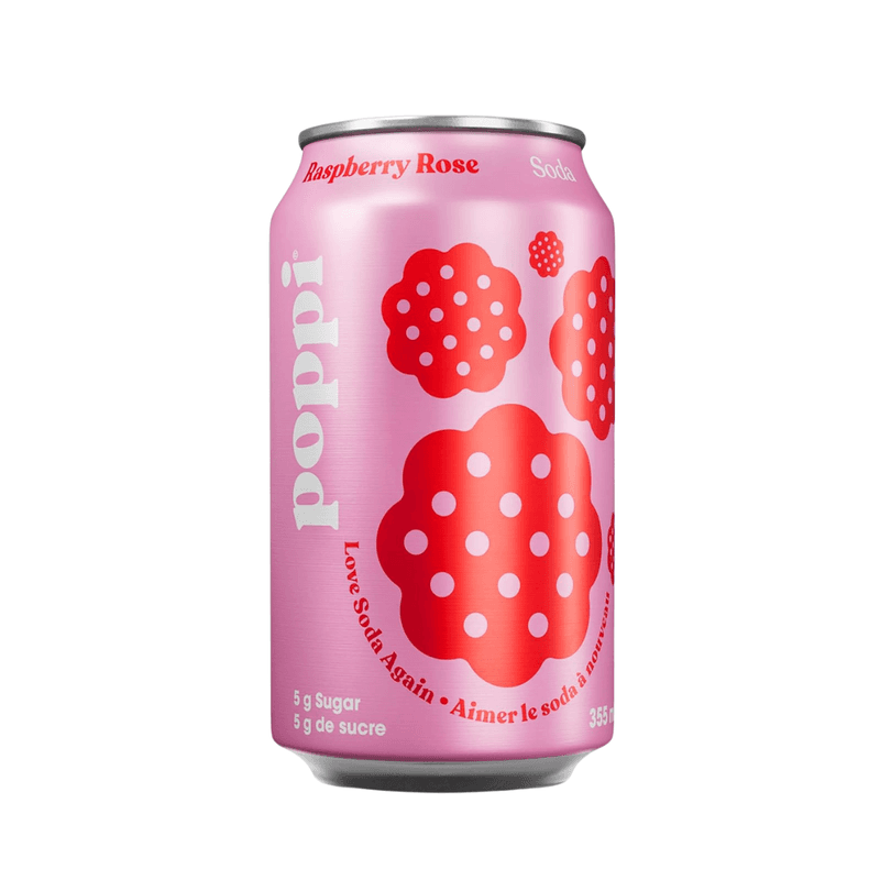 (Poppi Soda) Rose et Framboise / (Poppi Soda) Raspberry Rose