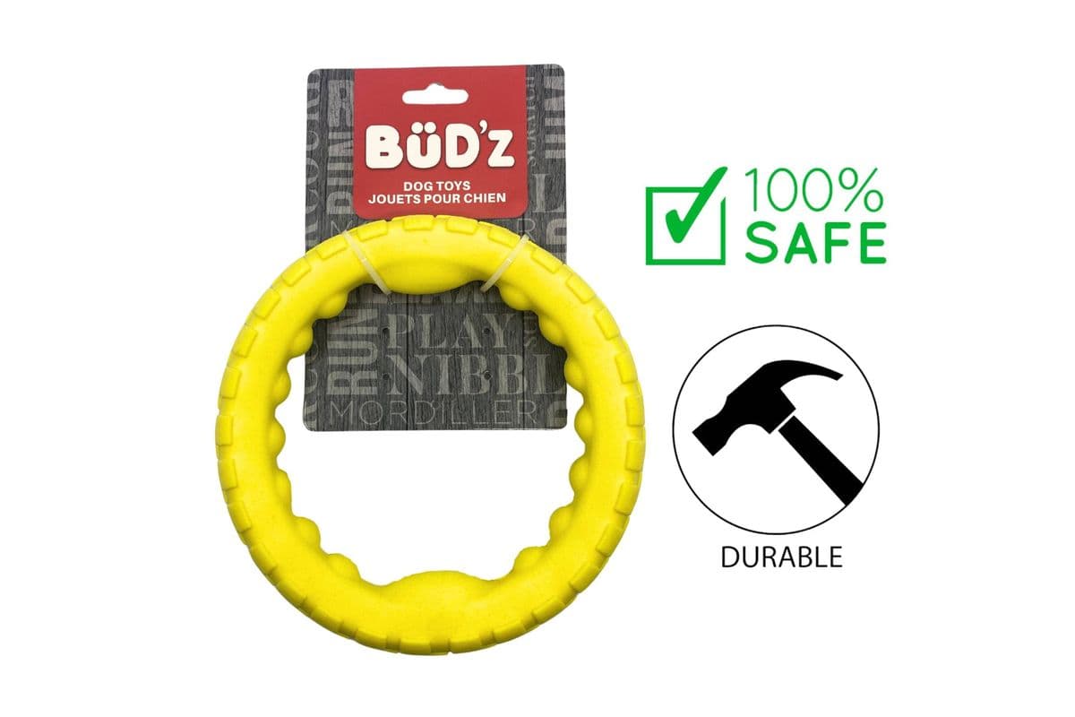 BuD'z - Rubber Foam Ring - Yellow