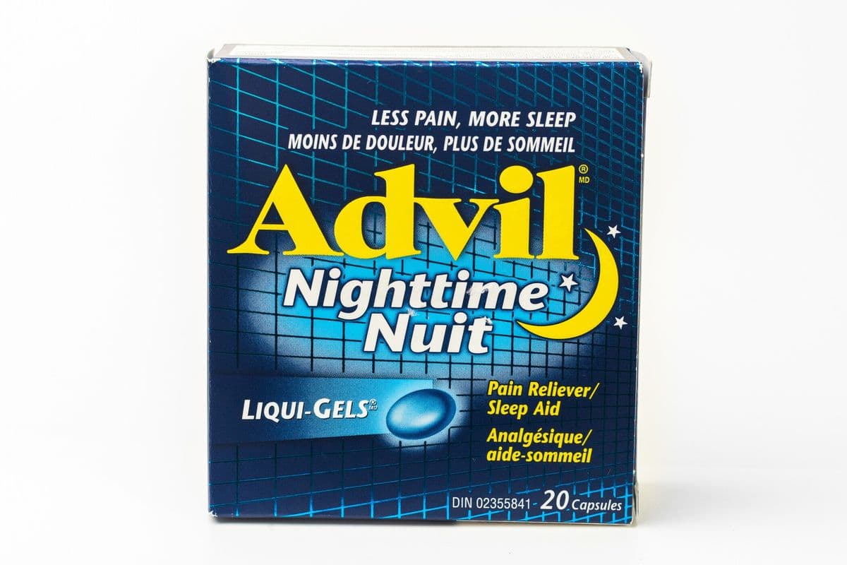 Advil Nighttime Liqui.Gel (20 Tablets) (20 Tablets)