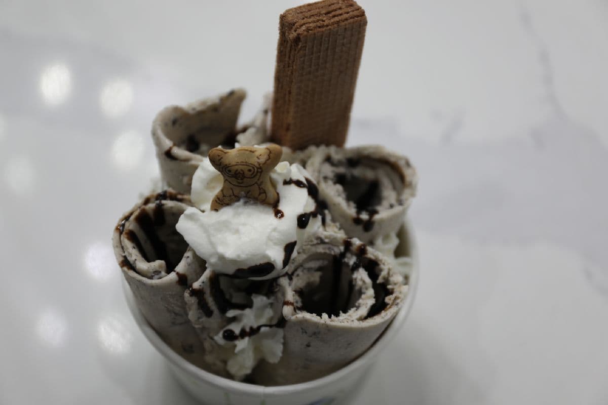 D'oreo Rolled Ice Cream