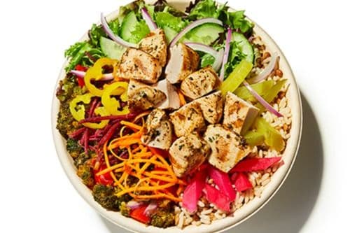 Grilled Chicken Breast Bowl