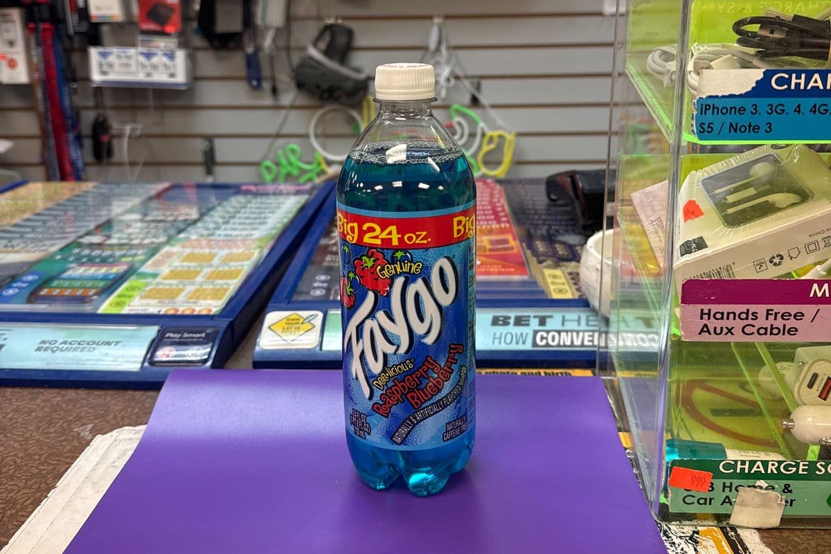 Faygo Blueberry Bottle (710 ml)