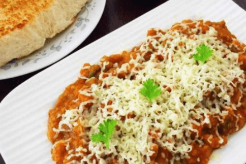 Cheese Pav Bhaji