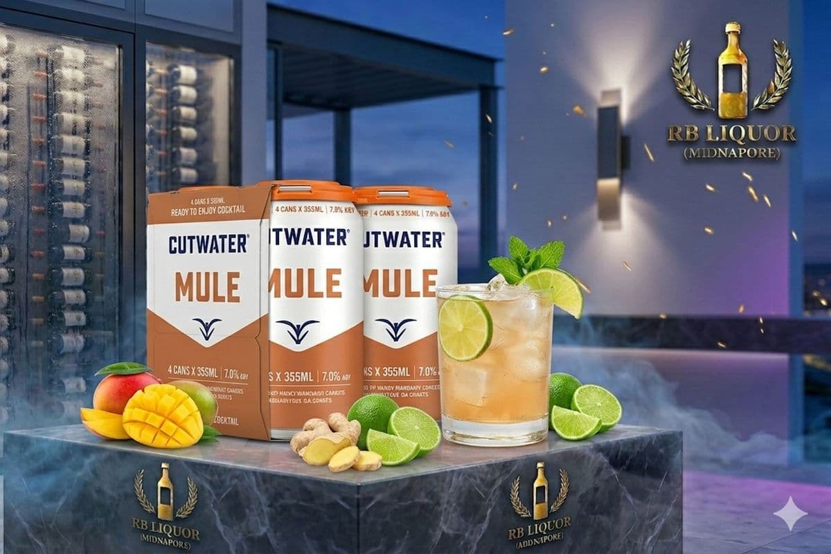 CUT WATER MULE 4PK (4 CANS X 355ML) 7.0% ABV (4 x 355 mL)