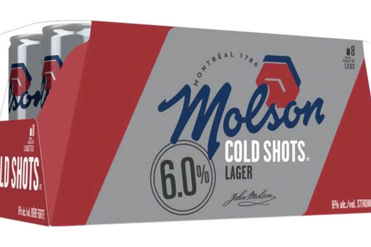 Molson - Cold Shots (8 x 222ml Can)
