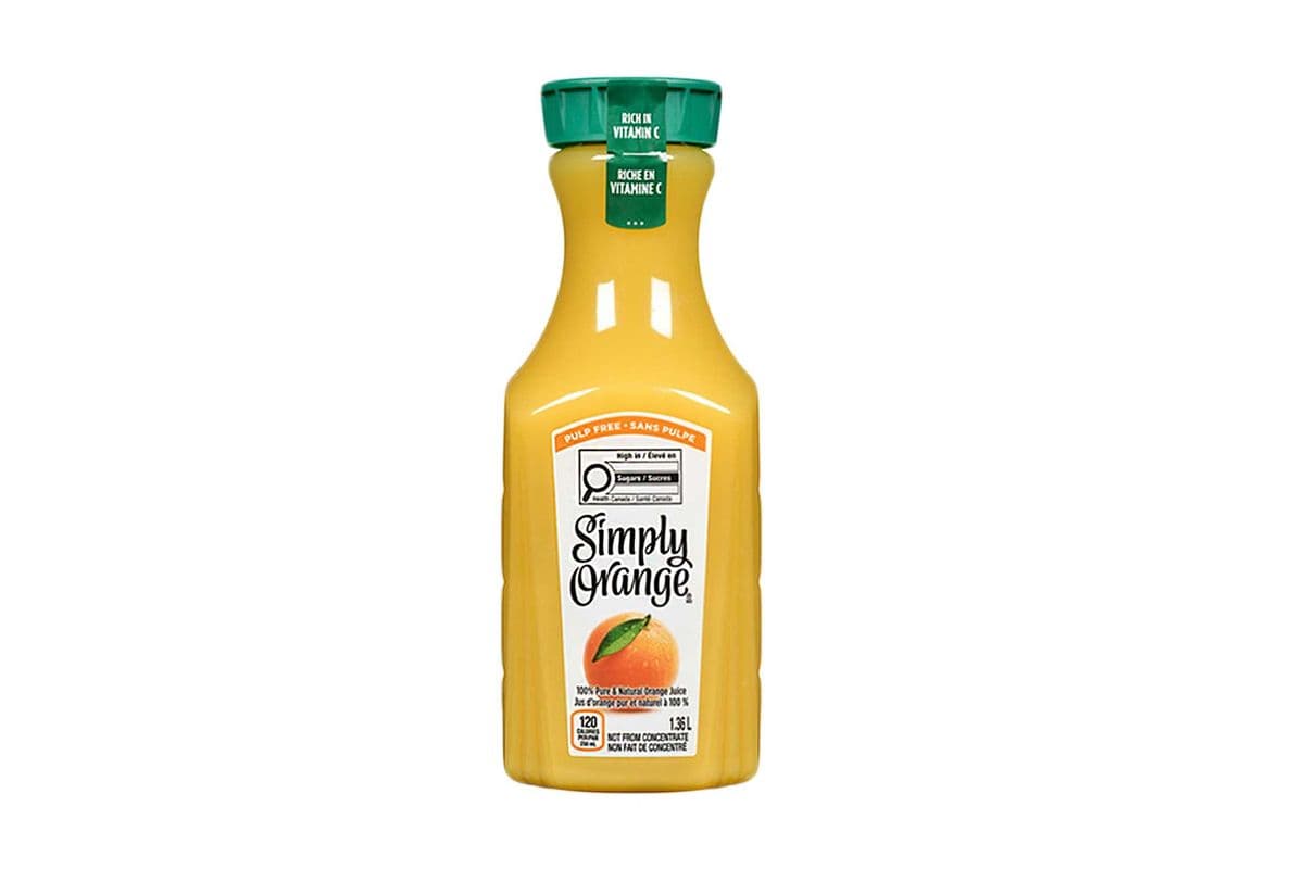 Simply - Orange Juice Pulp Free (1.36L)