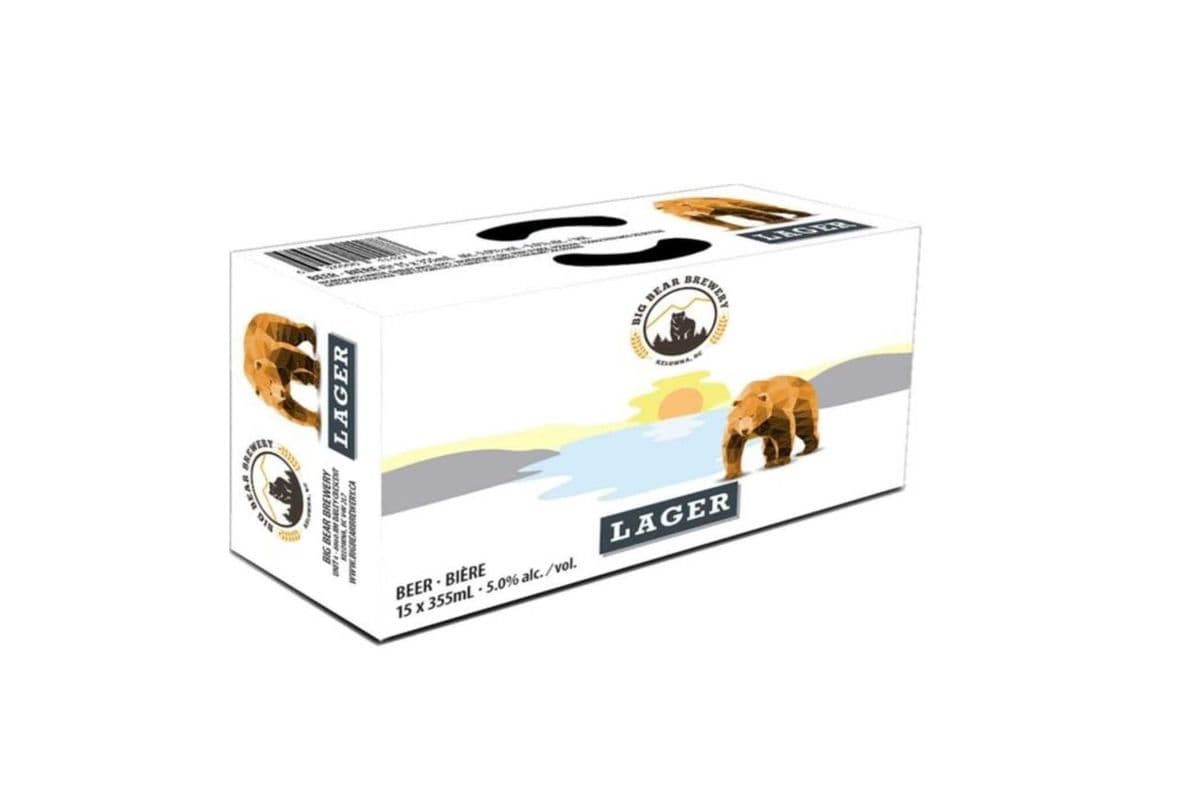 Big Bear Lager (15 x 355 ML Cans)