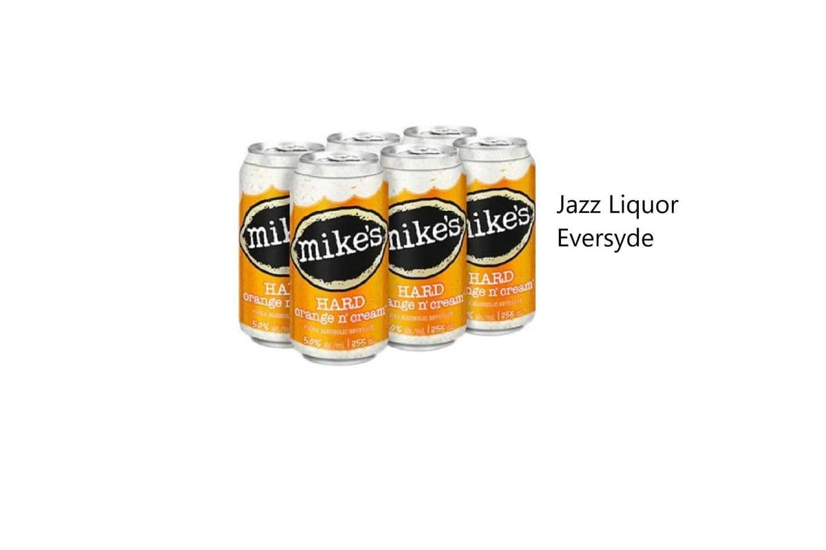 MIKES HARD ORANGE N CREAM CANS 6PKC (1 x 6x355ML)