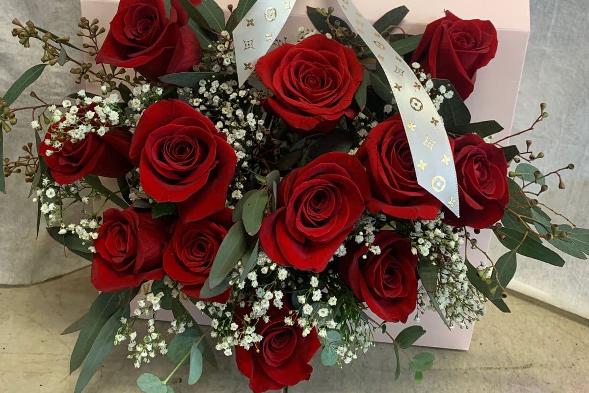Red Rose Heart Shaped Gift Box 红玫瑰心型礼盒