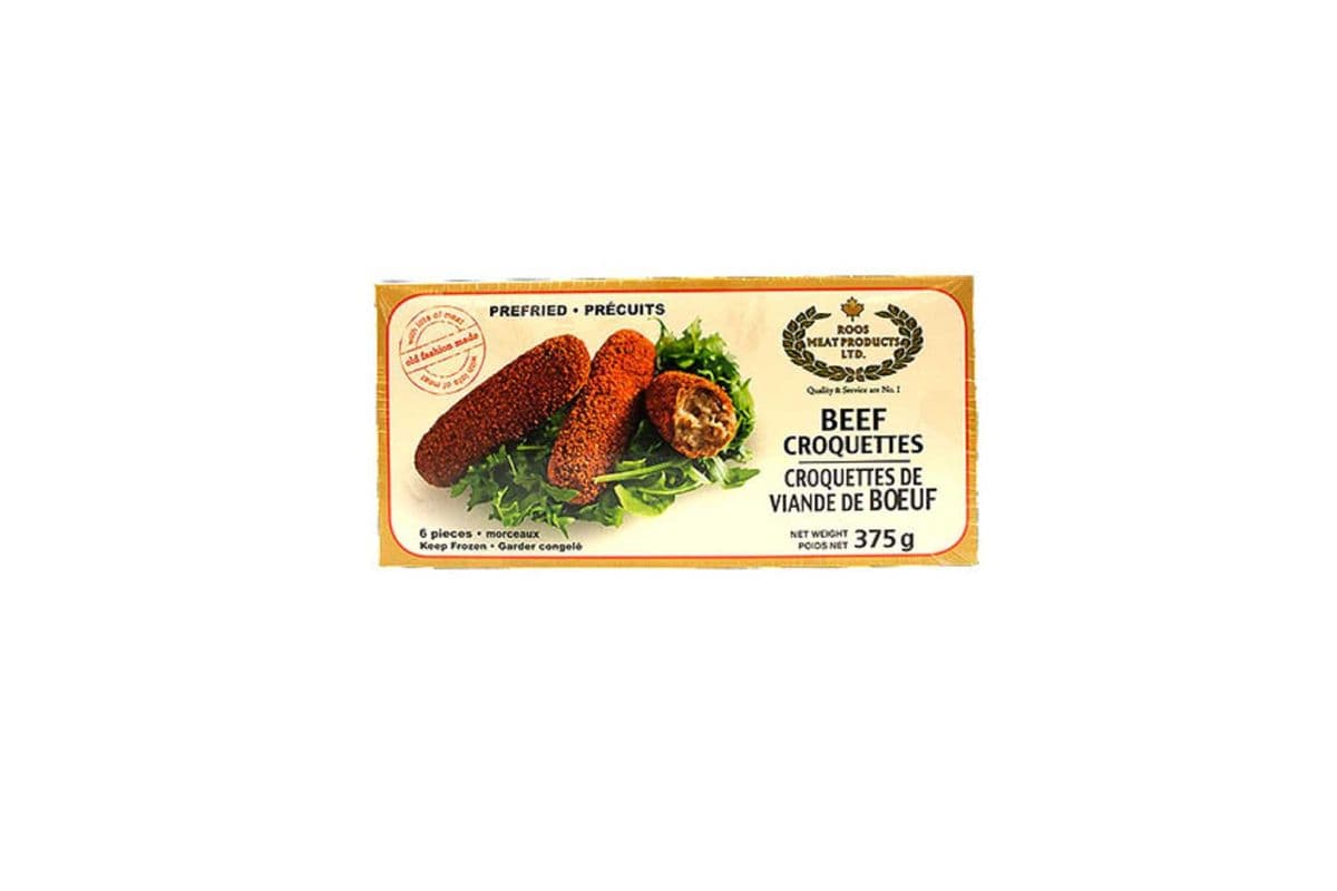 Beef Croquetten - Prefried (375 grams )