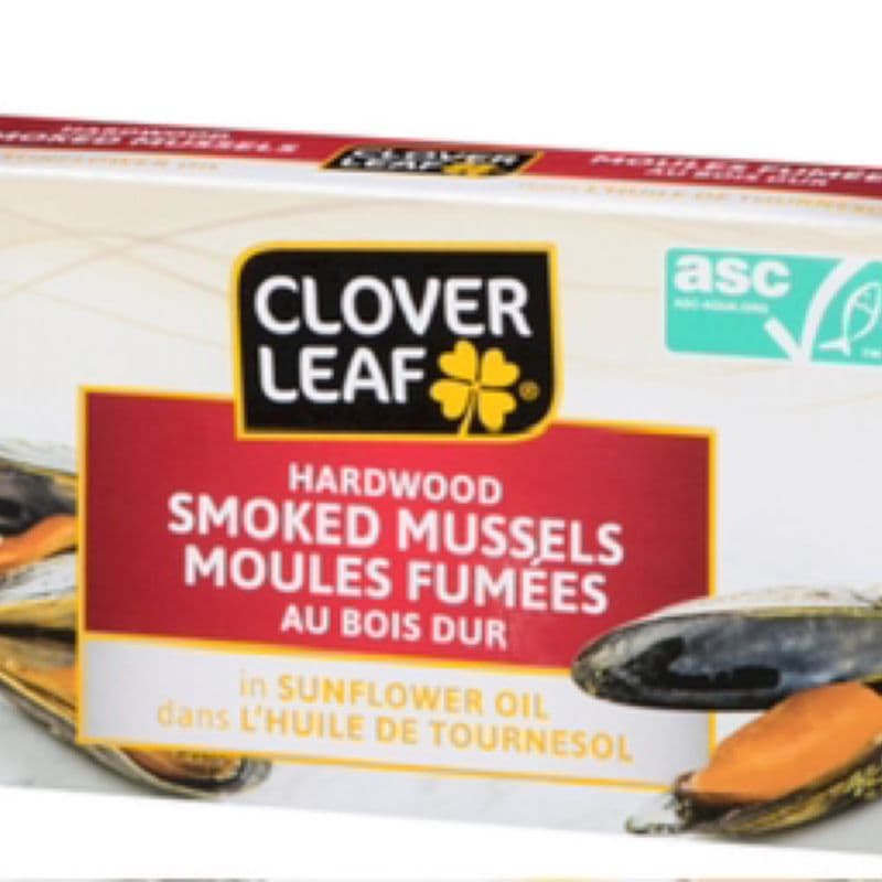 Clover Leaf Smoked Mussels (85g)