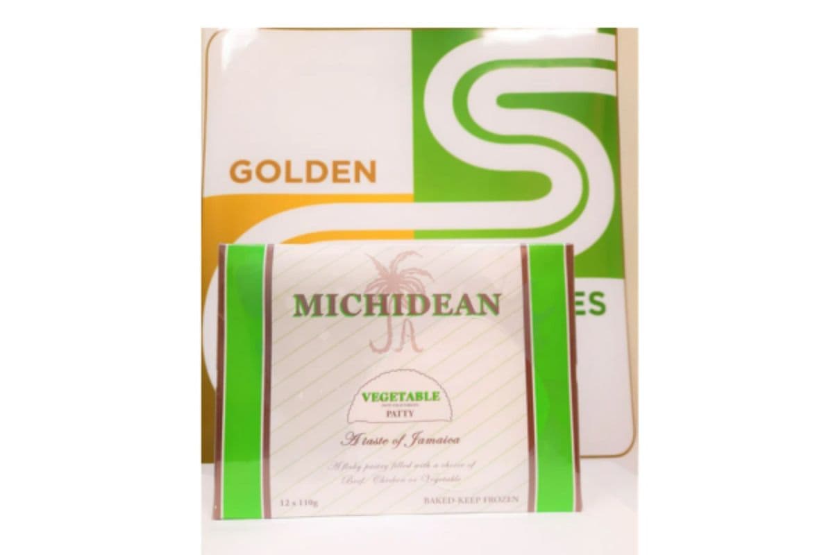 Michidean Veggie Patty Frozen (12 ct) (1350g)