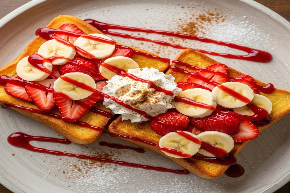 Strawberry Banana French Toast