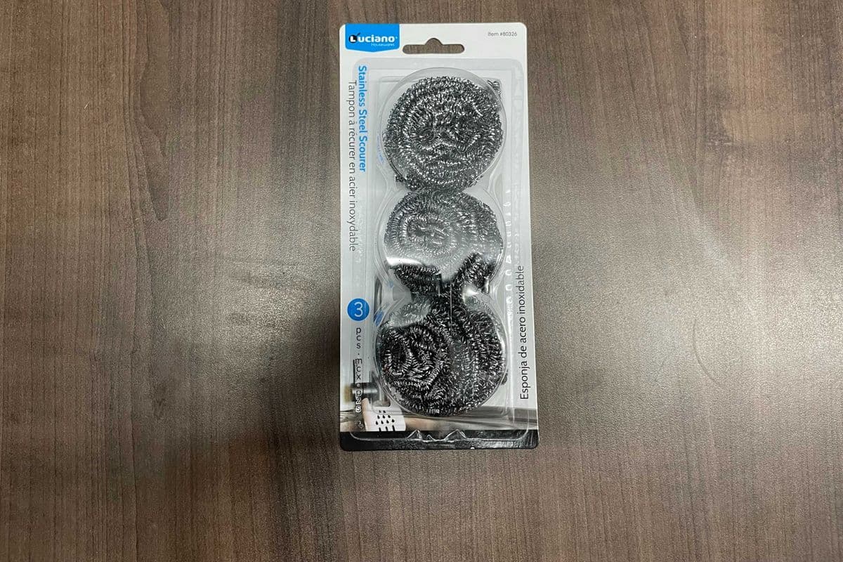 Scourer Stainless Steel (3 Pack)