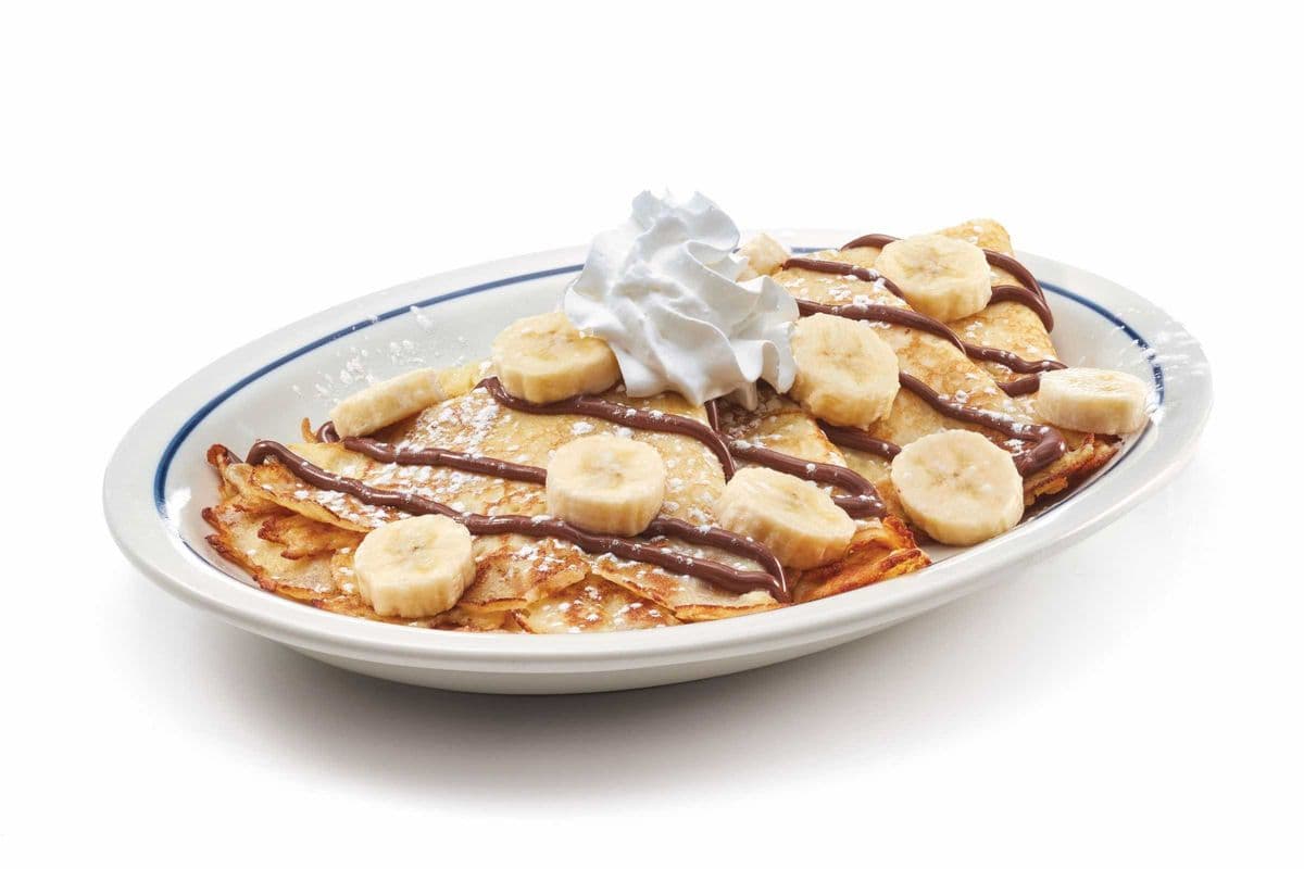 Banana Crepes with Nutella (4 pcs)