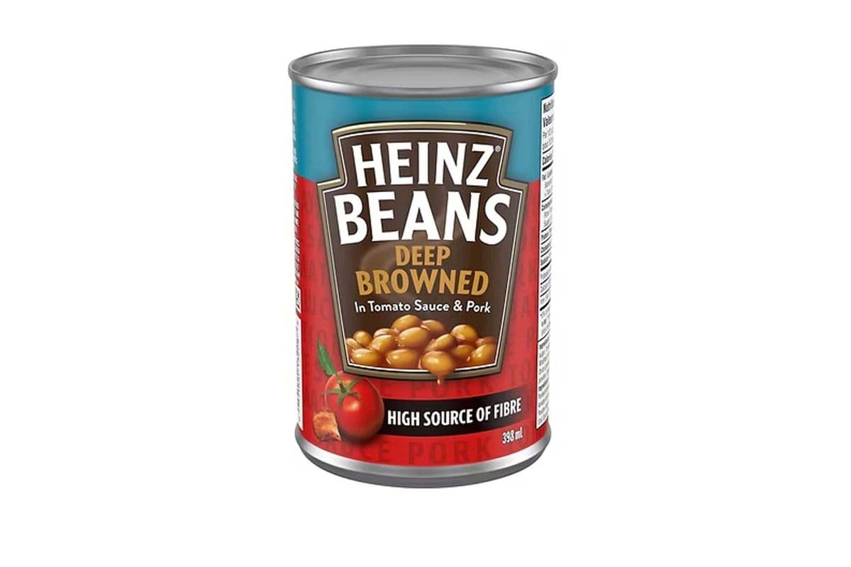 Heinz Beans Deep Brown (In Tomato Sauce & Pork) (398 ml)