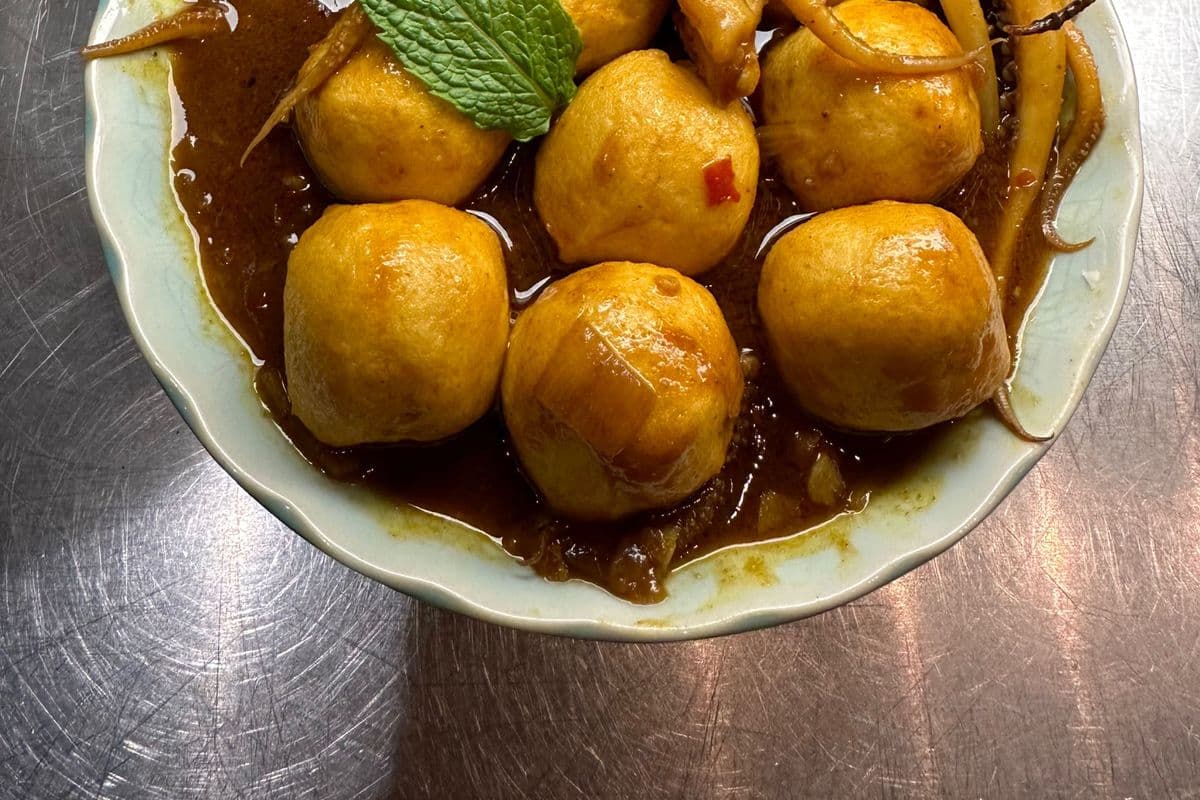 Hong Kong Curry fishball 港式咖喱魚蛋