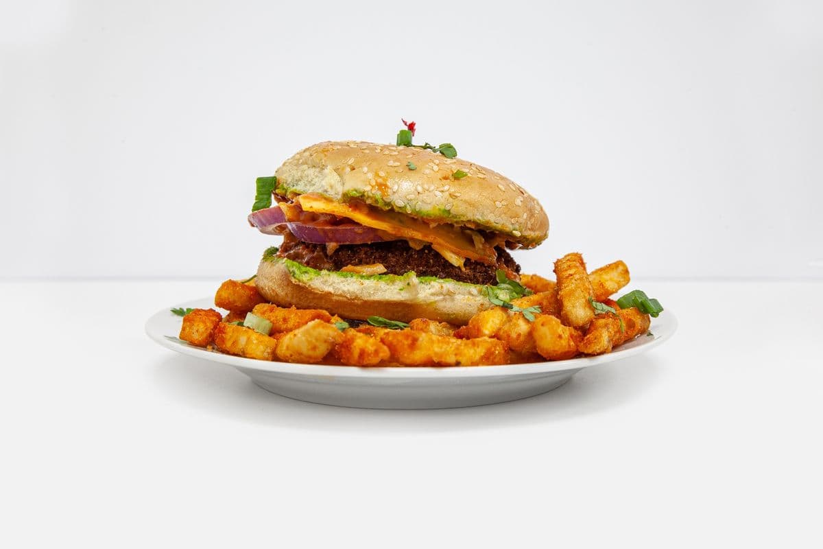BOGO-Chicken Burger & fries 🍔🍟