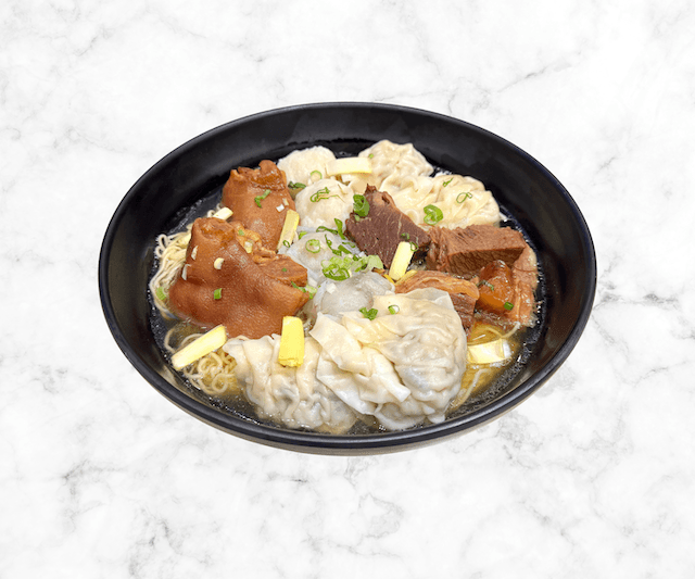 Six Items with soup noodle / 六六大順- 六餸湯麵