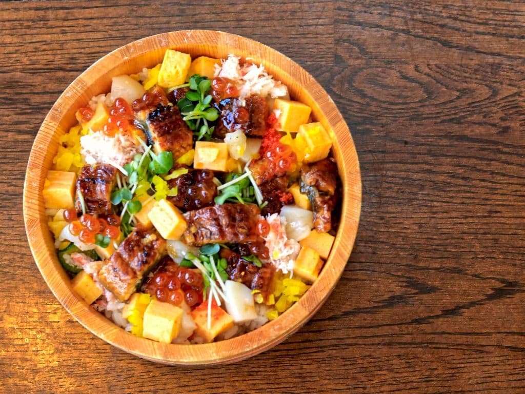 Unagi Bara Chirashi Bowl