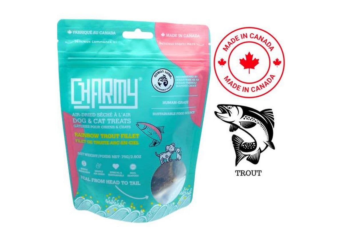 Charmy Air Dried Rainbow Trout Fillet (75 g)