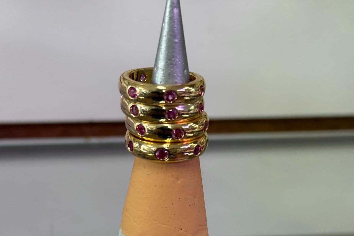 Gold plated Ring