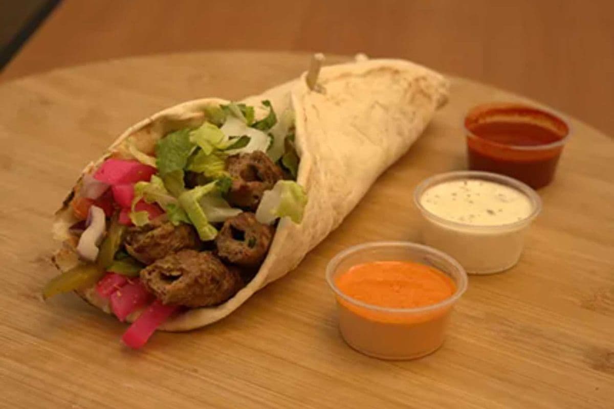 Seekh Kebab Chicken Wrap
