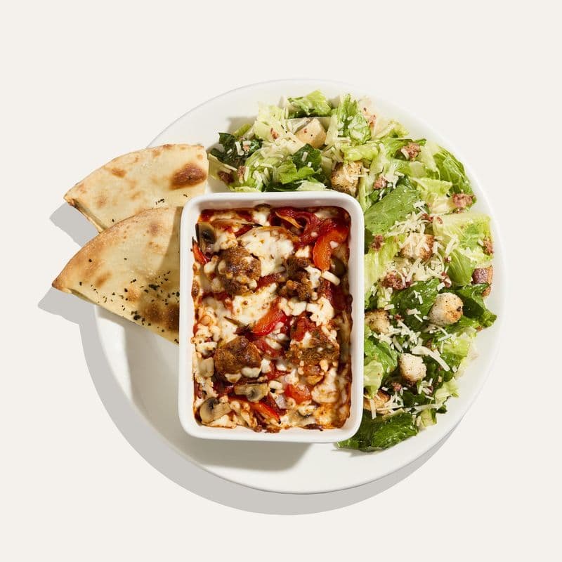 Bol pizza toute garnie / All-dressed pizza bowl
