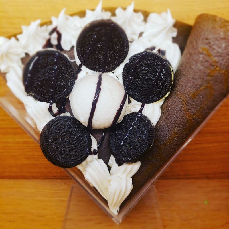 Oreo Cookies Nutella Crepe