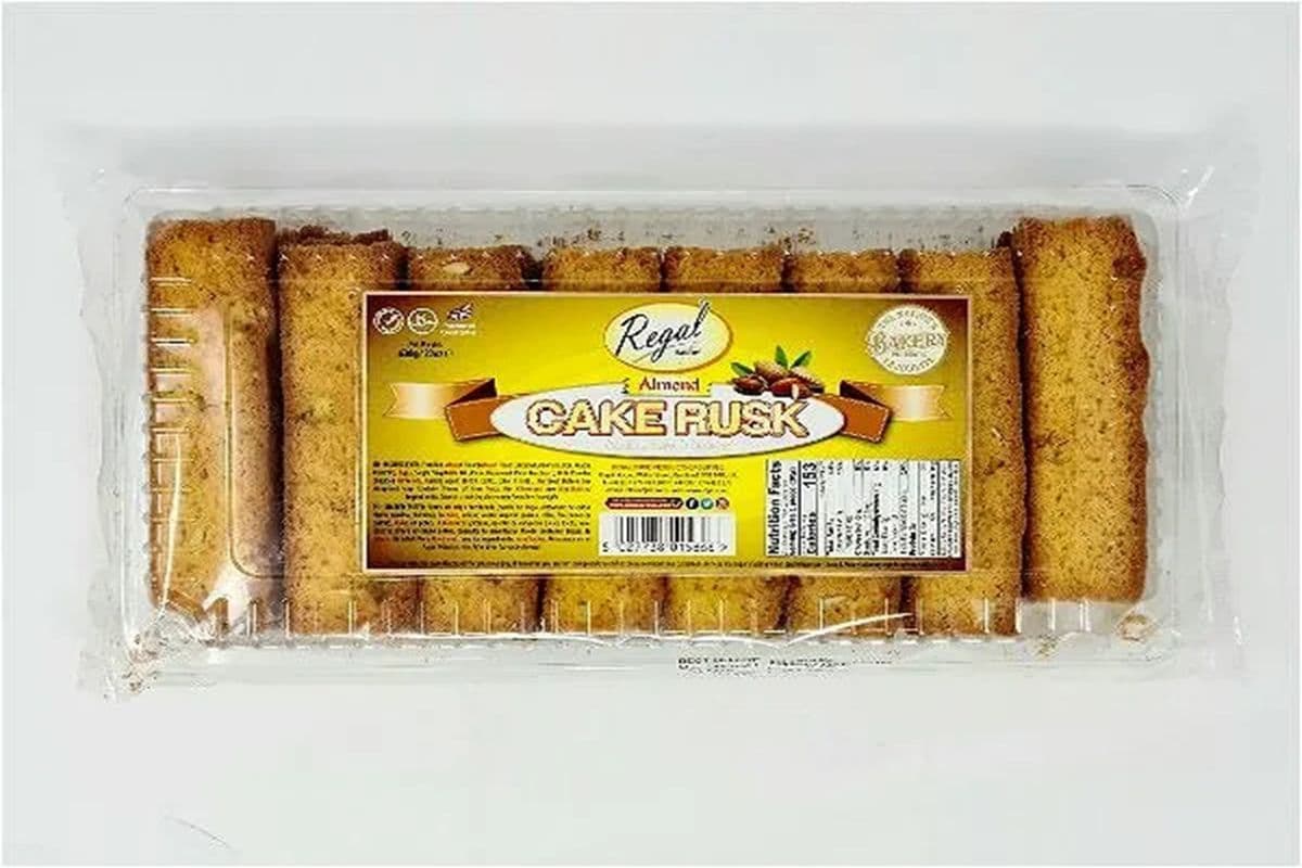 Regal Cake Rusk Almond (500g)