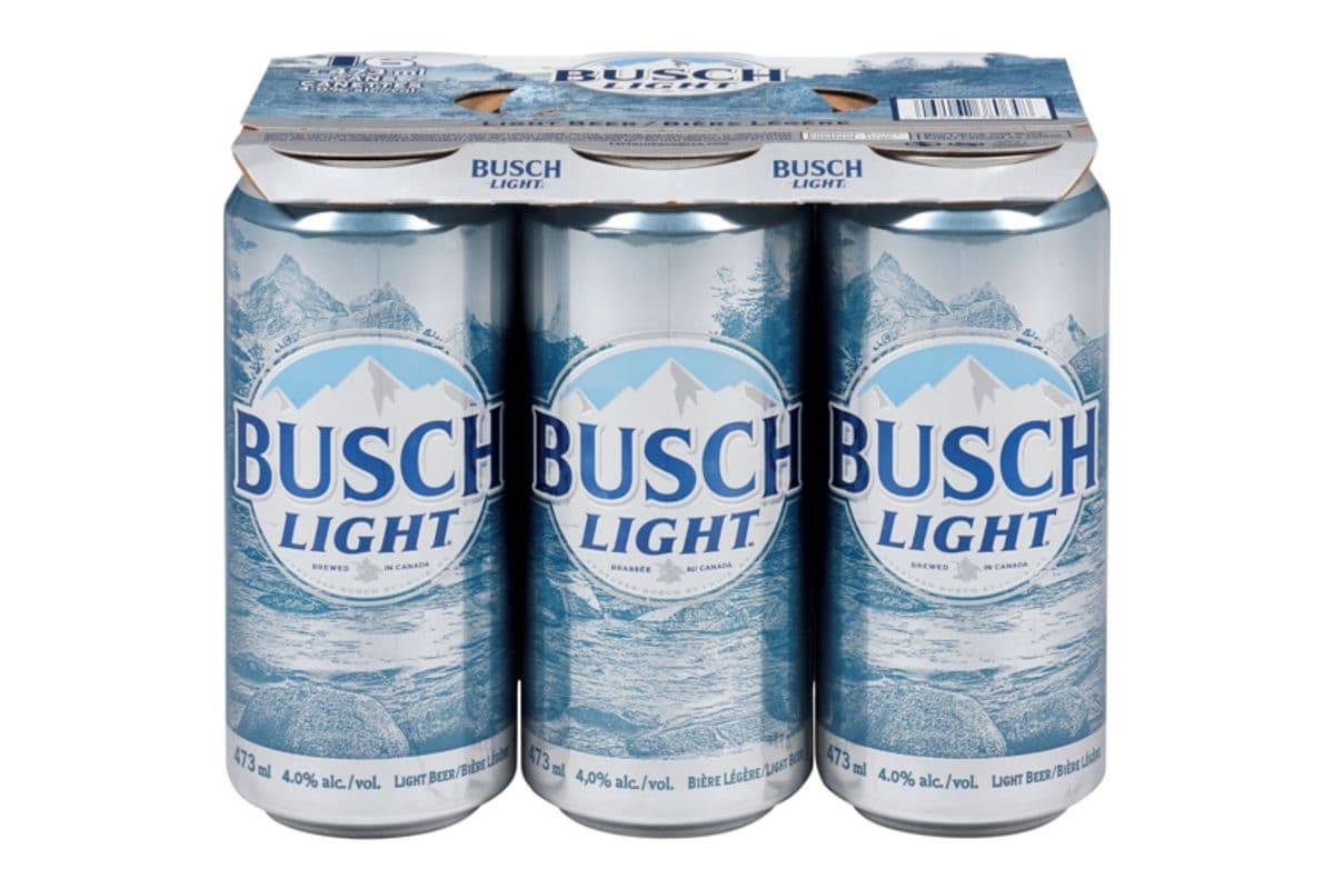 Busch Light (6 x 473 ml Can)