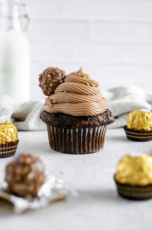 Fererro Rocher Cupcake