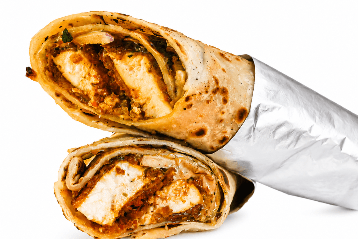Zesty Paneer Roll