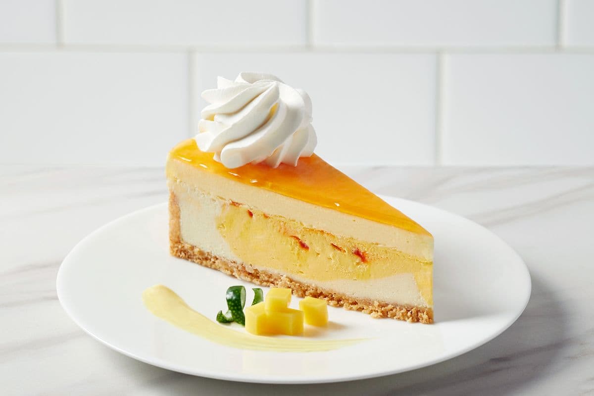 Mango Key Lime Cheesecake