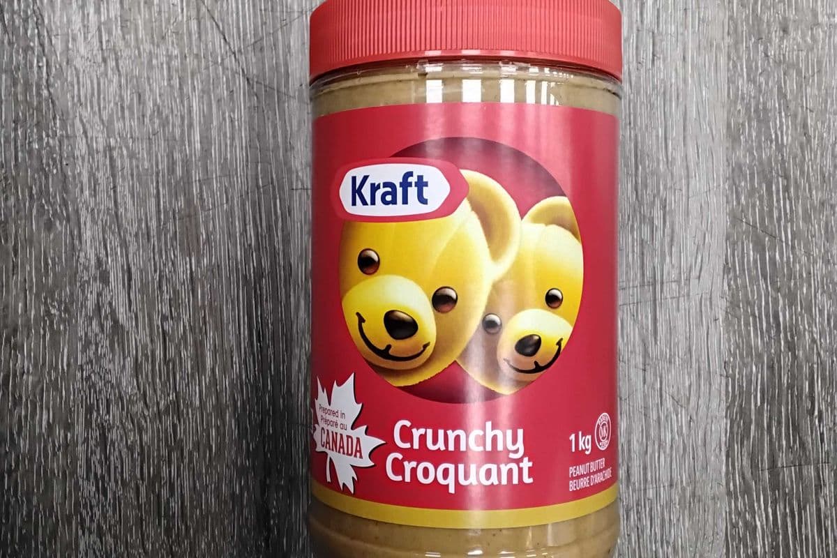 Kraft crunchy peanutbutter (1kg)
