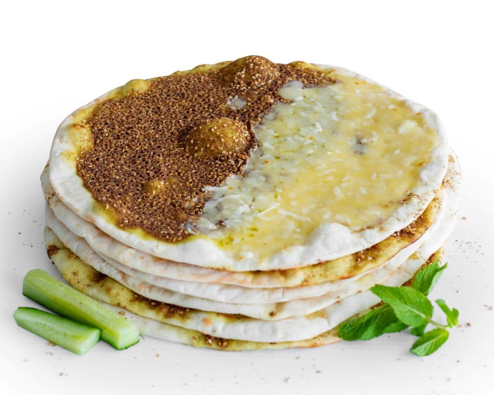 Sac de 6 Manouché 1/2 thym et 1/2 fromage [non-chauffé]