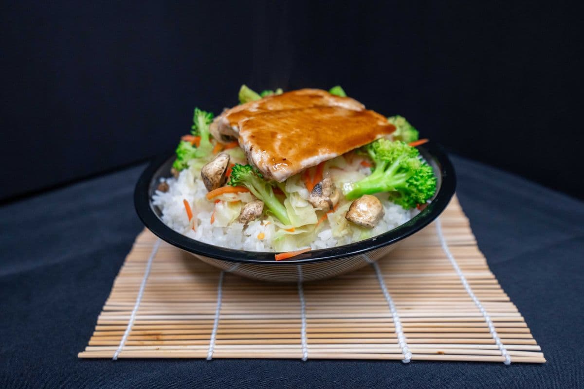 Salmon Rice Bowl